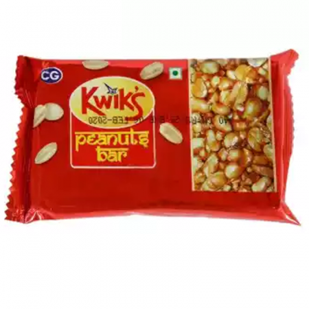 KWIKS PEANUT BAR 40GM